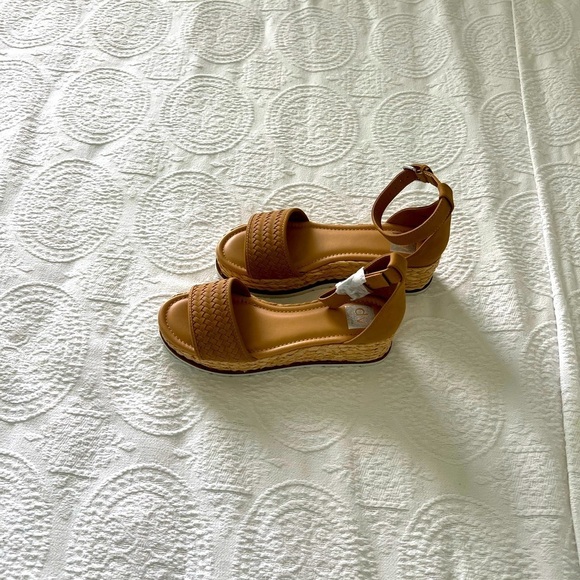 dolce vita: NEW Women Brown PlatForm Espadrilles with ankle strap, Size 10 - Picture 10 of 14